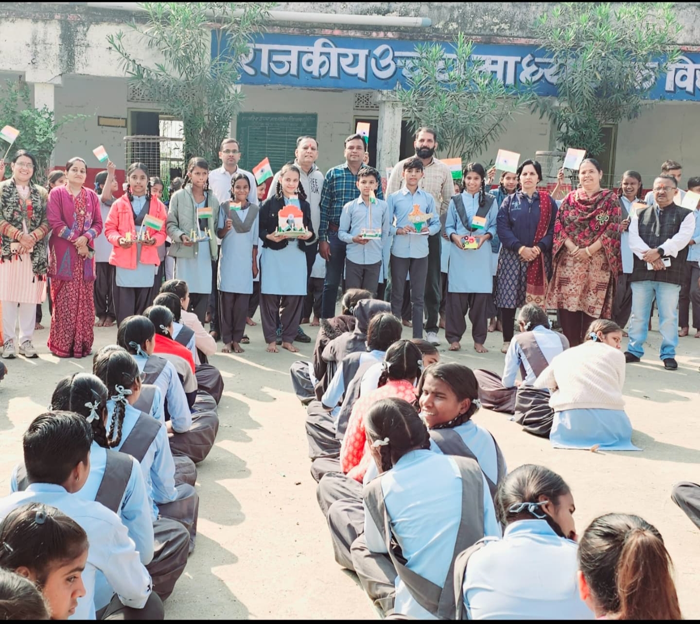 चित्तौड़गढ़ - बड़ोदिया विद्यालय में साम्प्रदायिक सद्भावना सप्ताह उत्साहपूर्वक मनाया