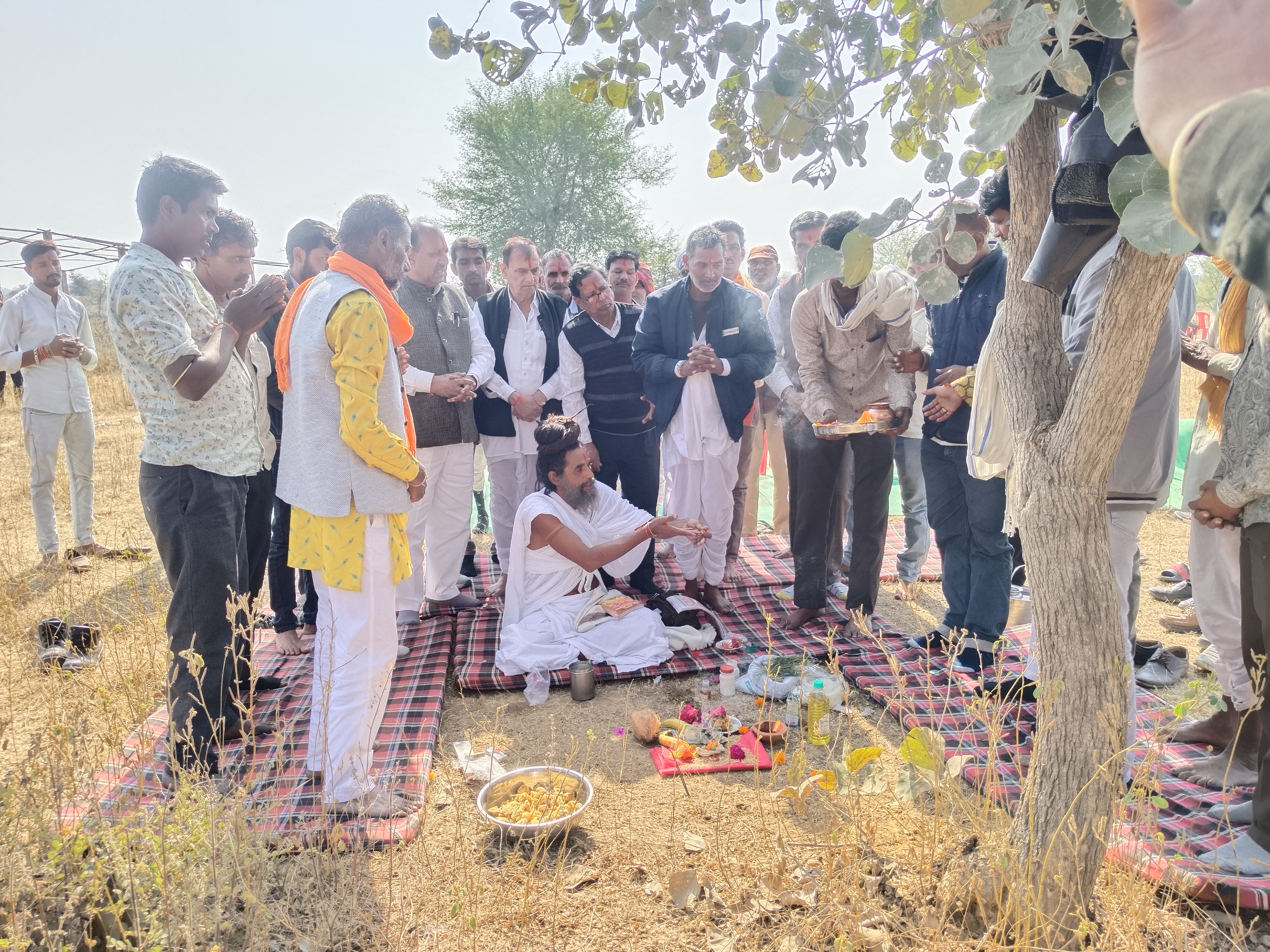 चित्तौड़गढ़ / निम्बाहेड़ा - अम्बामाता गौशाला का भूमि पूजन कार्यक्रम आयोजित