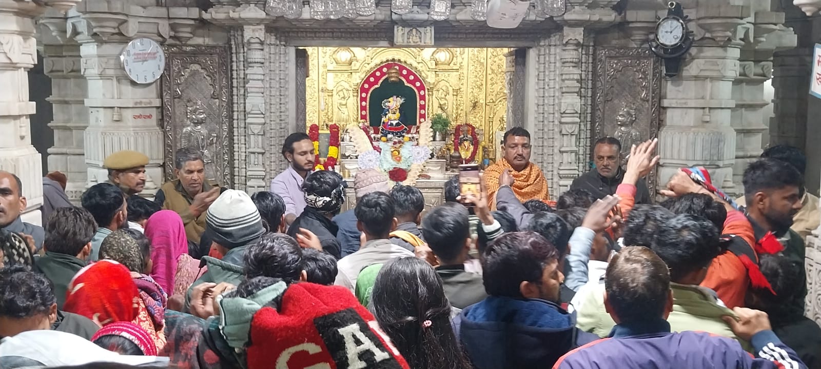 चित्तौड़गढ़ - श्री सांवलियाजी मंदिर में लगा नए साल का मेला, करीब आठ लाख से ज्यादा श्रद्धालु पहुंचे दर्शन को, बना नया रिकॉर्ड