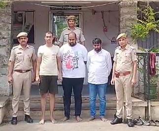 चित्तौड़गढ़ - आईपीएल क्रिकेट मैच पर सट्टा लगाते तीन गिरफ्तार, 21 लाख से अधिक का हिसाब मिला