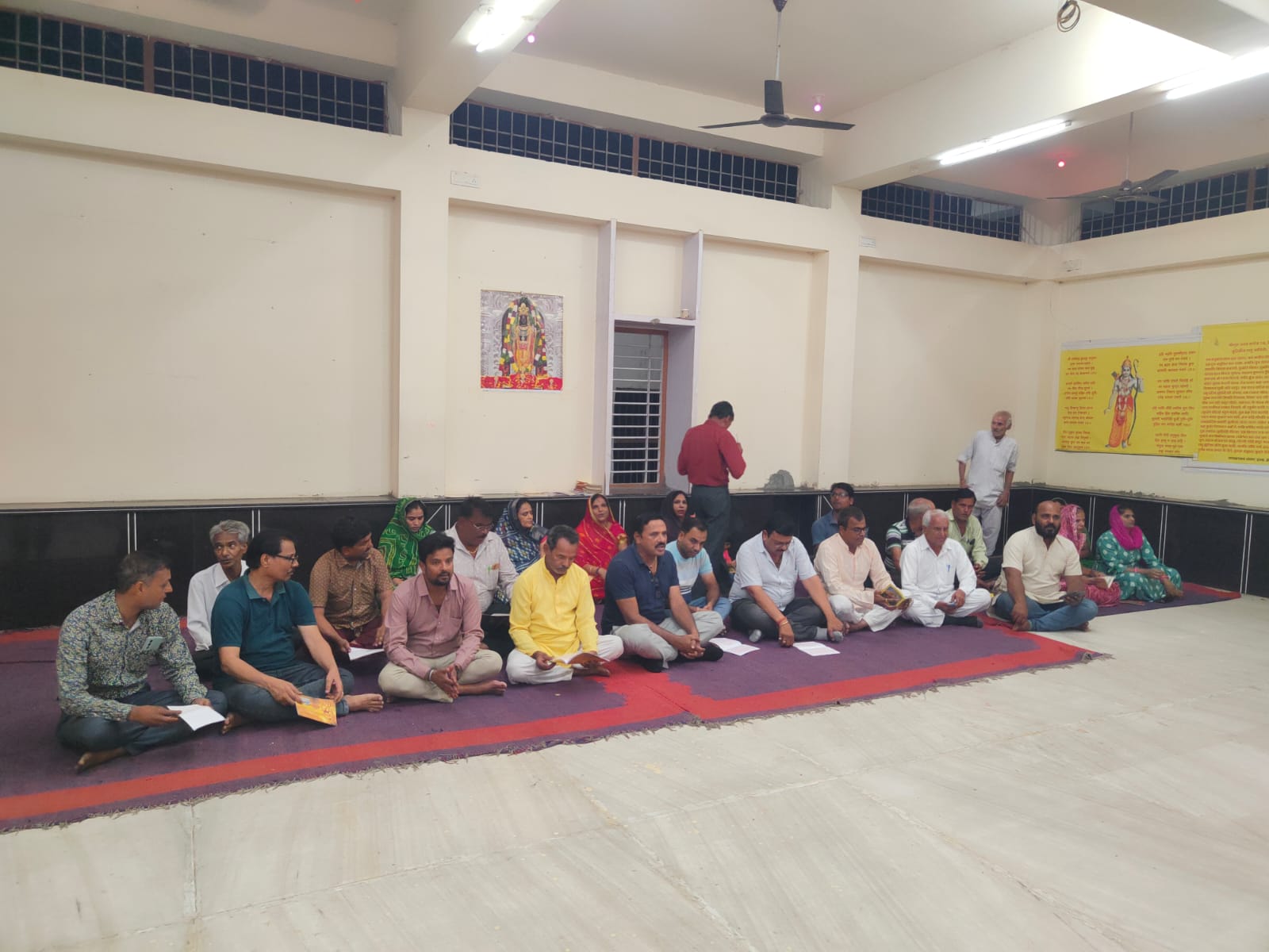 चित्तौड़गढ़ / कपासन - भारतीय सेना का हौसला एवं साहस बढ़ाने के लिए किया हनुमान चालीसा का पाठ