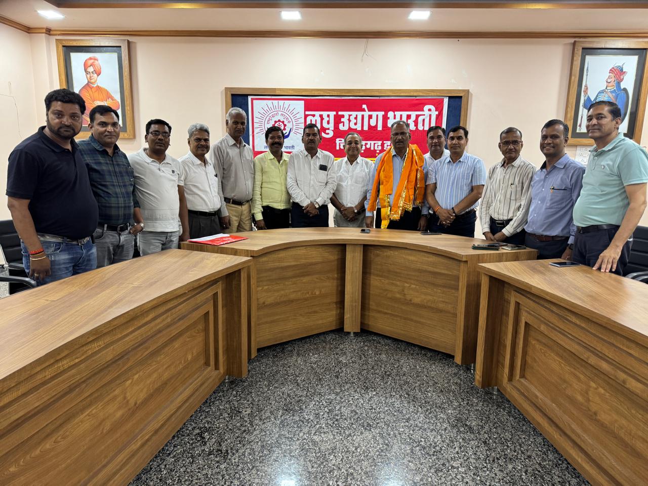 चित्तौड़गढ़ - राधा कृष्ण गदिया लघु उद्योग भारती चित्तौड़ के अध्यक्ष मनोनीत