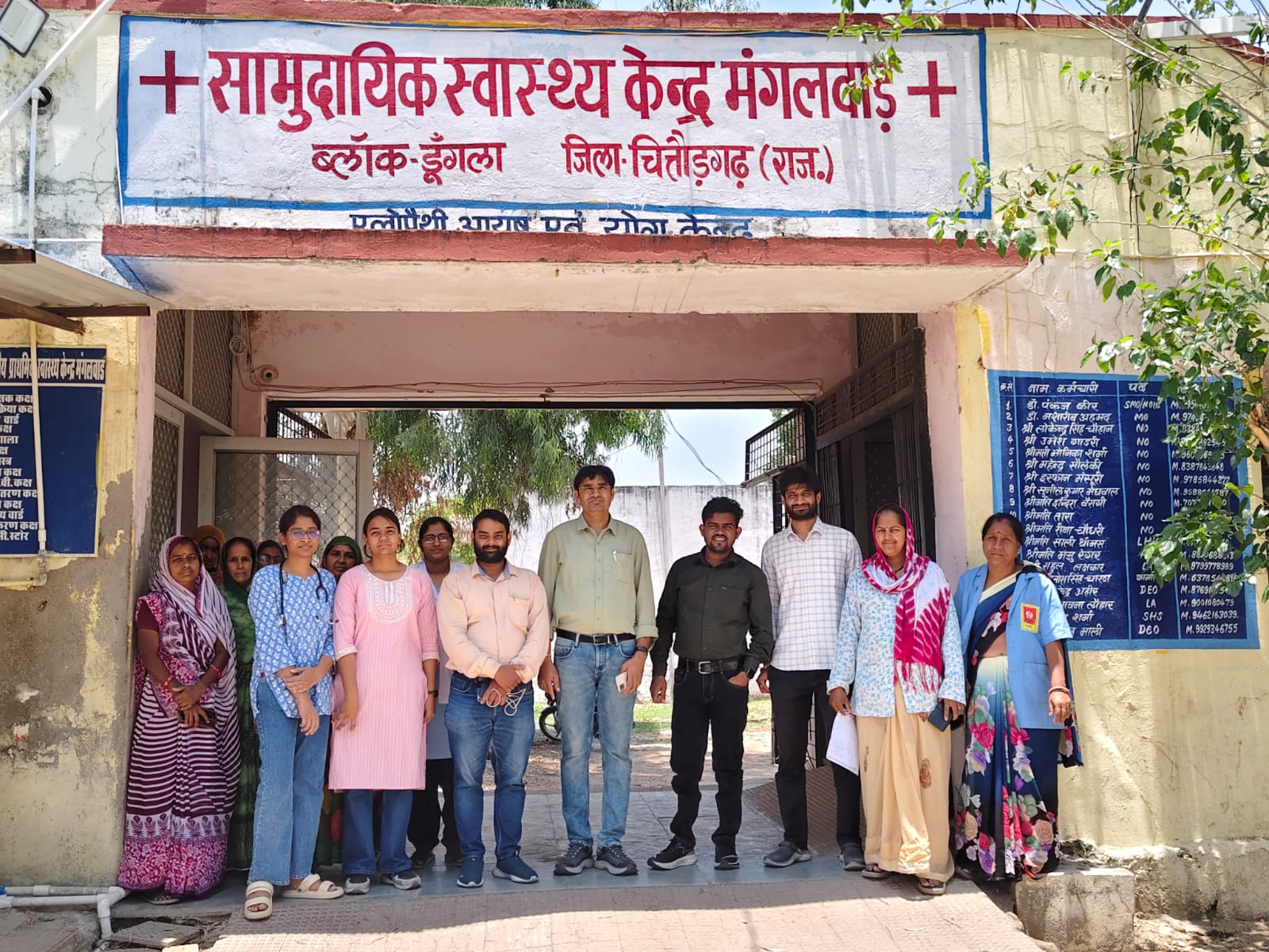 चित्तौड़गढ़ / डूंगला - कैंसर स्क्रीनिंग कैम्प का हुआ आयोजन
