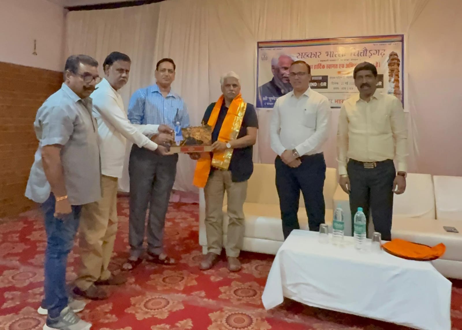 चित्तौड़गढ़ - सनातनी समाज में एक जुटता के लिए अब हिंदुओ एक होना होगा - राष्ट्रवादी विचारक कुलश्रेष्ठ