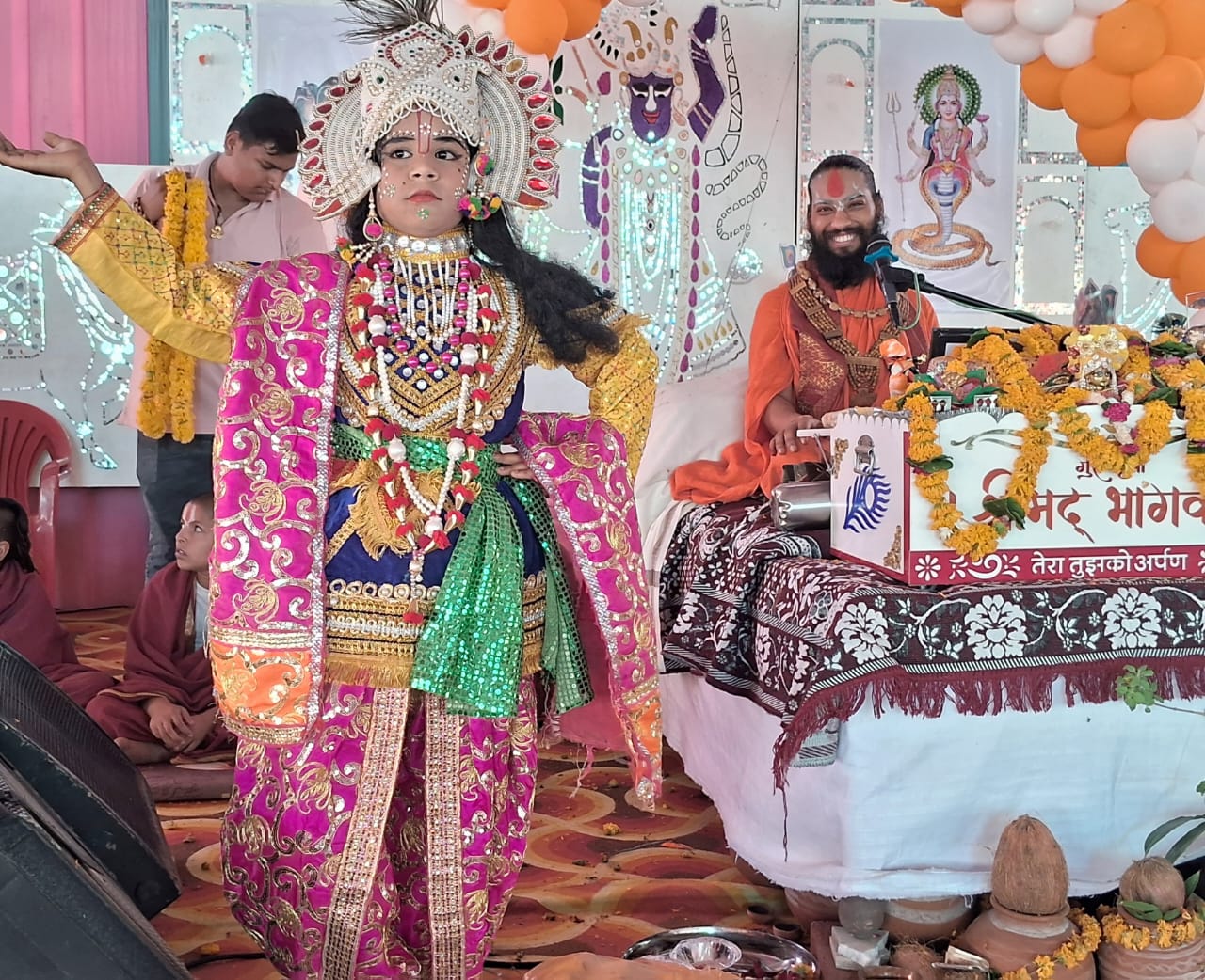 चित्तौड़गढ़ - हर व्यक्ति जीवन में एक पेड़ लगाए ताकि प्रकृति का संवर्धन हो - अनूज दास महाराज      