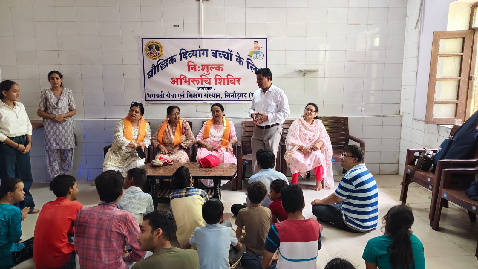 चित्तौड़गढ़ - इनर व्हील क्लब ने दिव्यांग बच्चों के साथ फन डे के रूप में मनाया