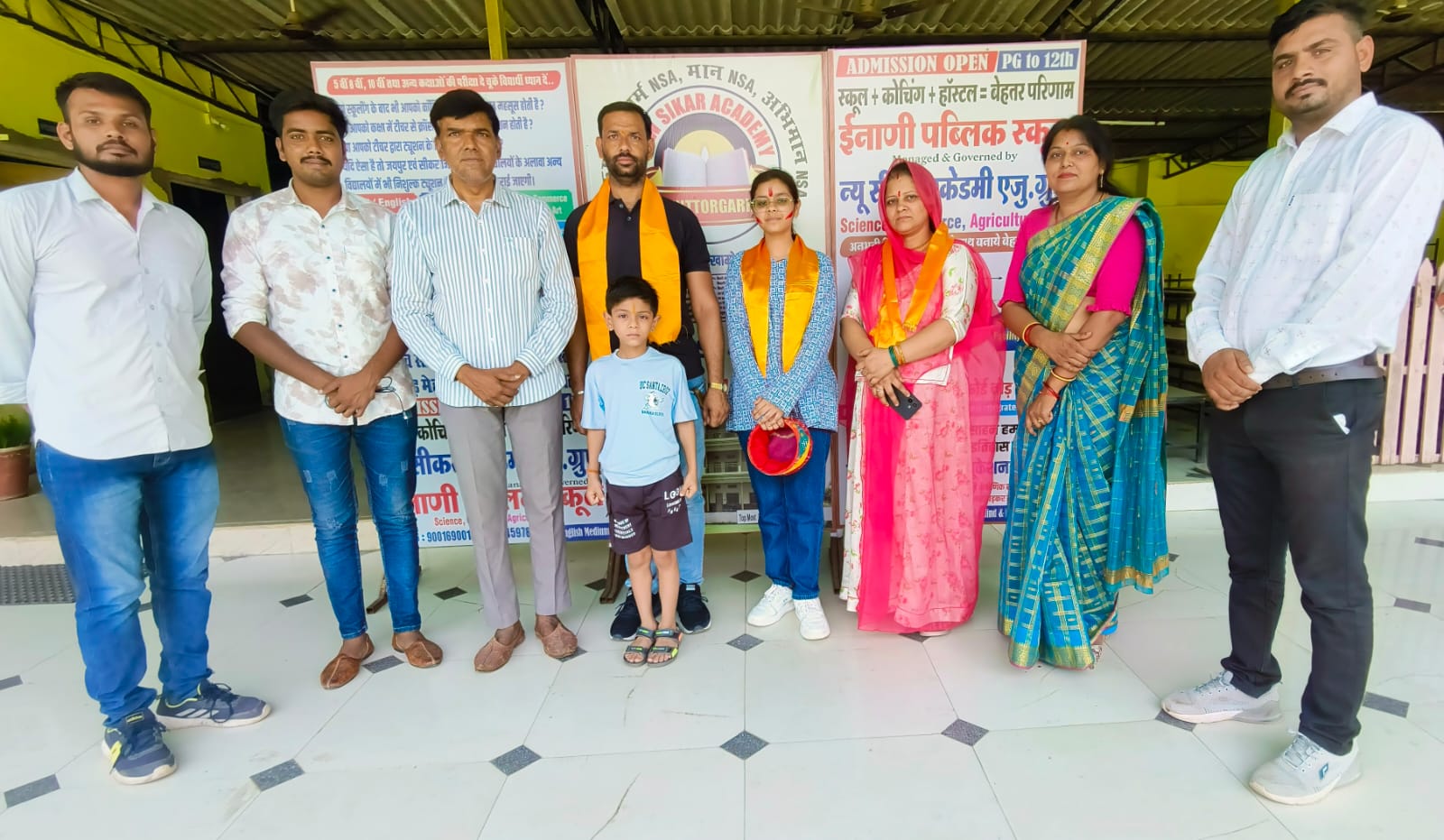चित्तौड़गढ़ - न्यू सीकर एकेडमी की सभी संकायों का परीक्षा परिणाम रहा शत प्रतिशत