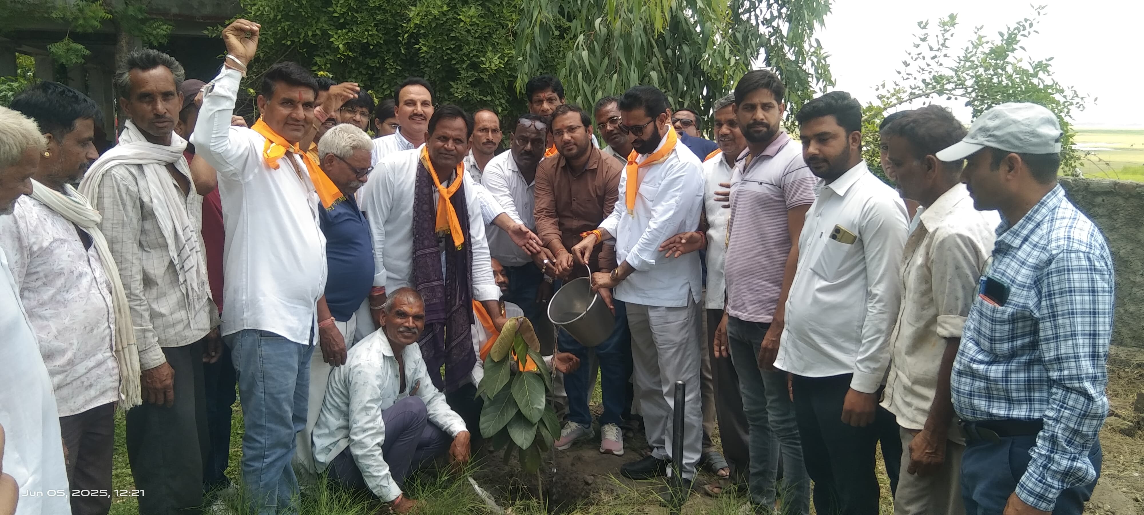 चित्तौड़गढ़ / भूपालसागर - विश्व पर्यावरण दिवस तालाब की पूजा अर्चना कर विविध कार्यक्रम के साथ मनाया