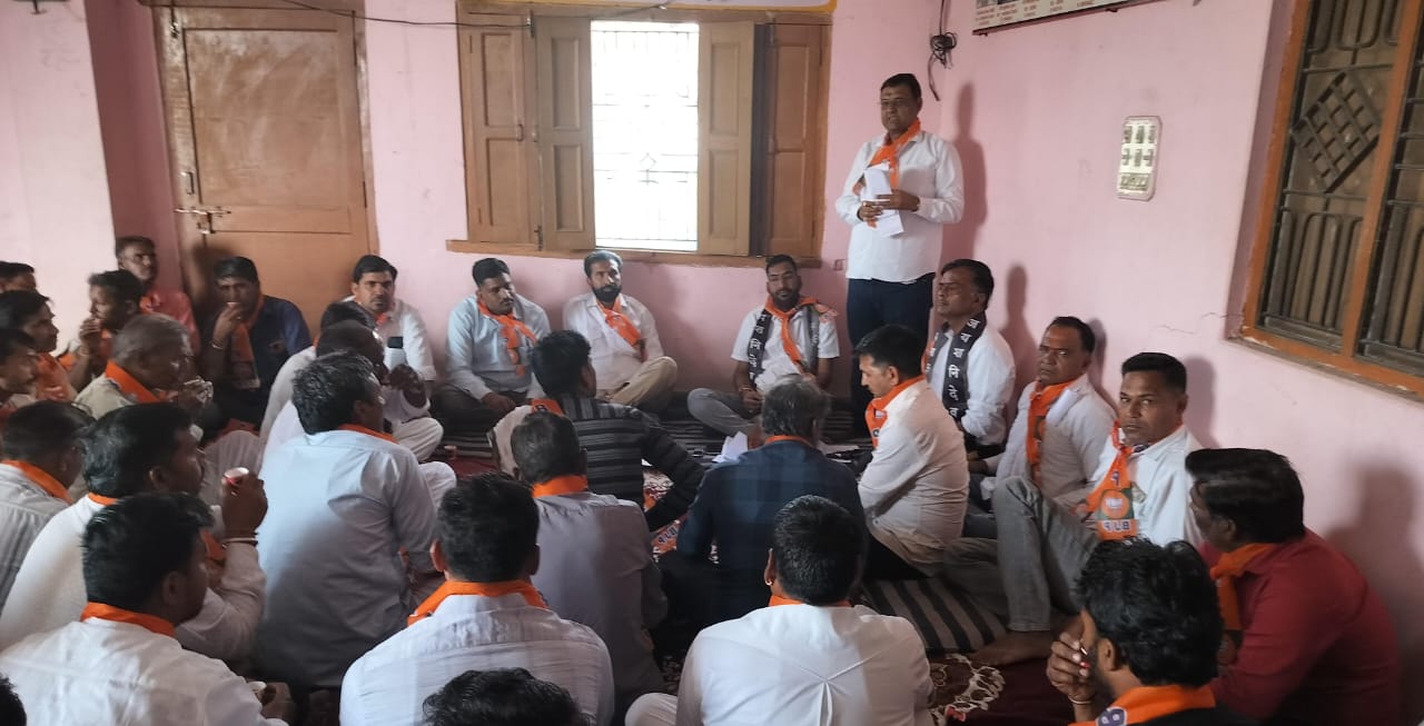 चित्तौड़गढ़ / कपासन - भाजपा की शनि महाराज मंडल कार्यकारिणी घोषित