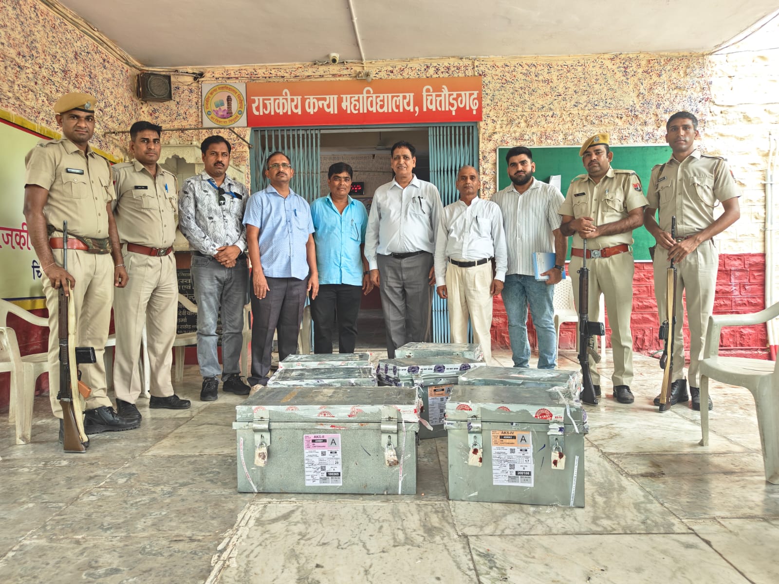 चित्तौड़गढ़ - चित्तौड़गढ़ जिले में पीटीईटी परीक्षा शांतिपूर्ण संपन्न