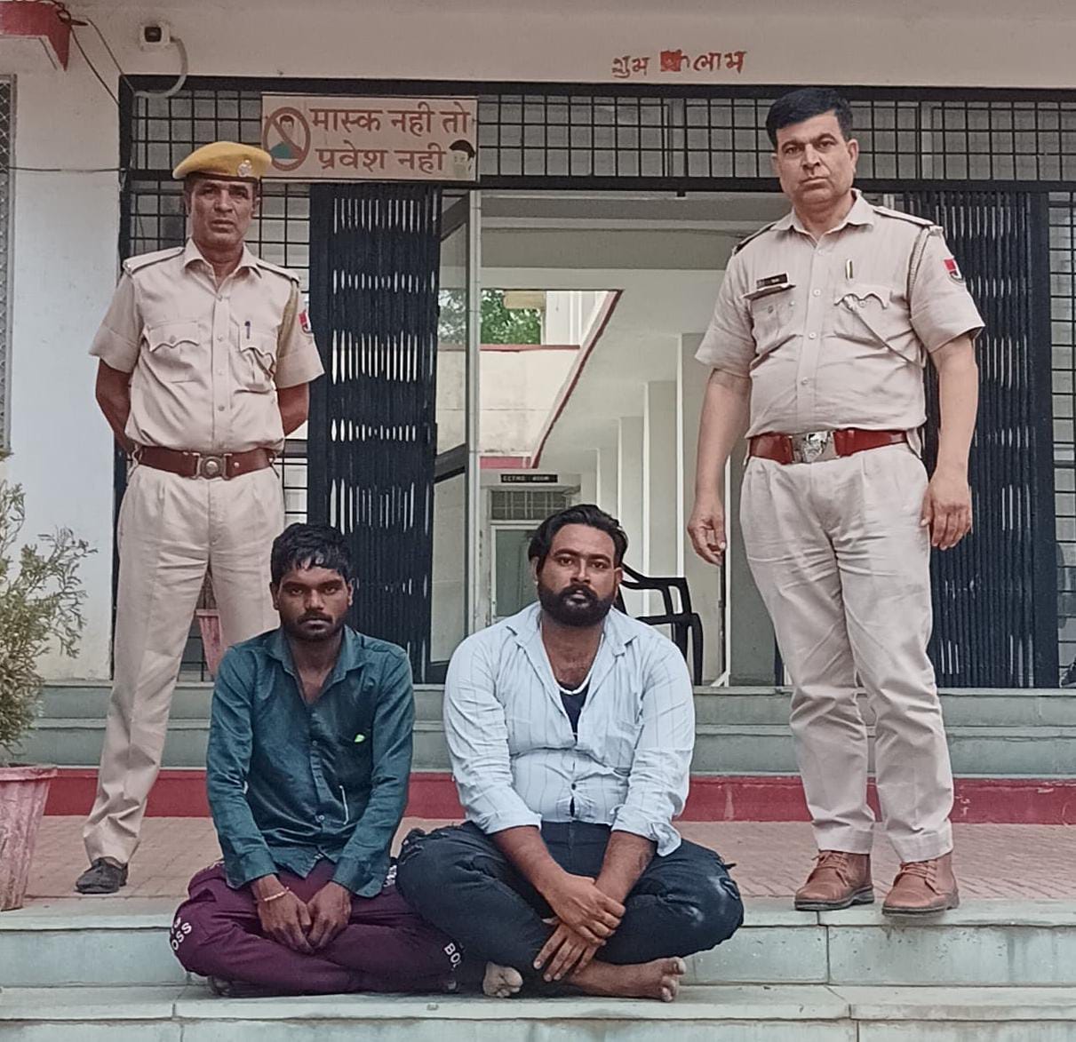 चित्तौड़गढ़ / बस्सी - पेट्रोल पंप पर लूट की कोशिश, कर्मचारी से मारपीट, पुलिस ने 4 घंटे में पकड़े आरोपी
