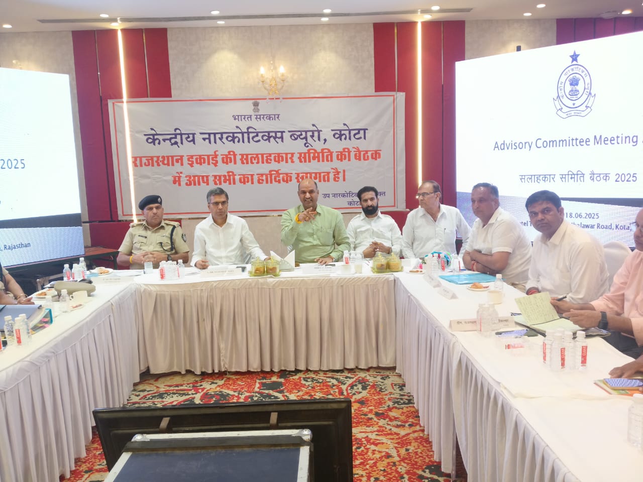 चित्तौड़गढ़ / निम्बाहेड़ा - केंद्रीय नारकोटिक्स ब्यूरो राजस्थान इकाई सलाहकार समिति की बैठक सम्पन्न