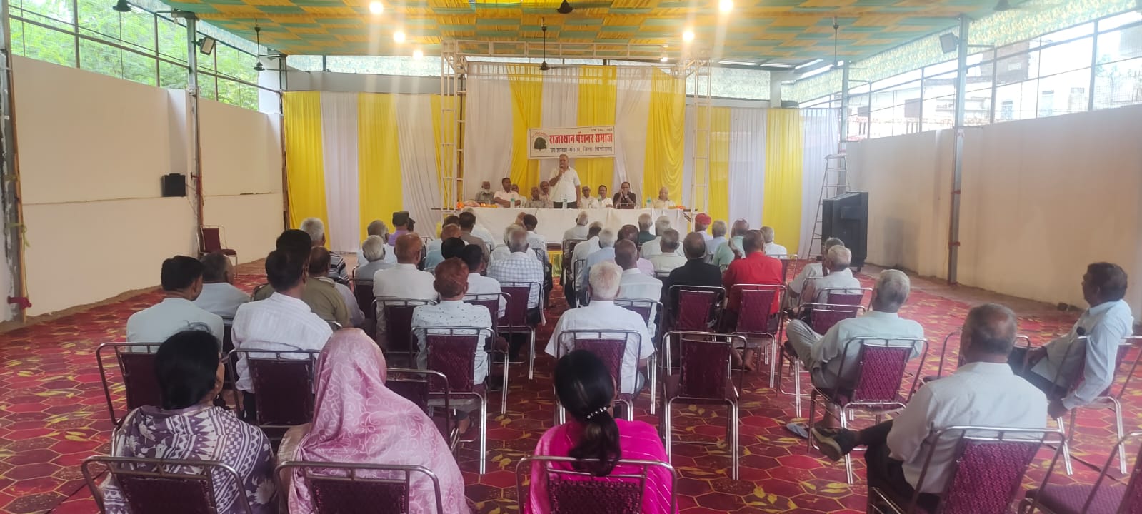 चित्तौड़गढ़ / गंगरार - पेंशनर समाज के चुनाव संपन्न, चौथी बार अध्यक्ष बने रमेश चंद्र