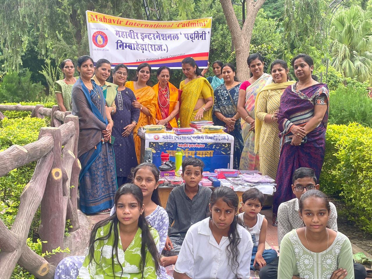 चित्तौड़गढ़ / निम्बाहेड़ा  - महावीर इंटरनेशनल पद्मिनी का शैक्षणिक सहायता एवं भावनात्मक समर्थन की ओर एक और कदम