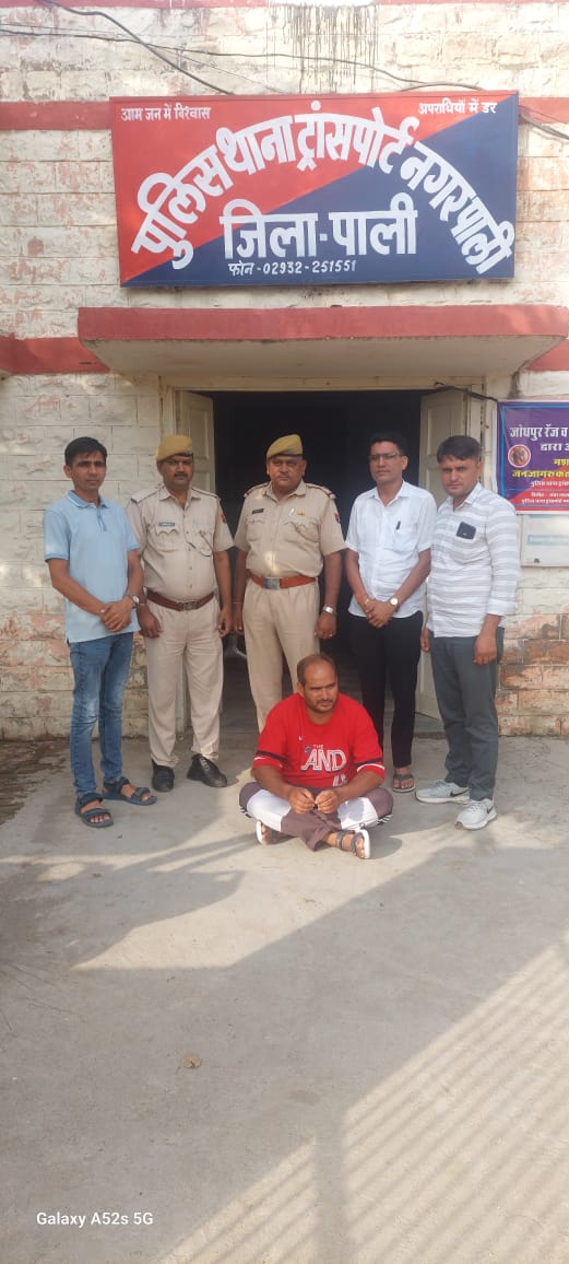 पाली / शराब माफिया पर पाली पुलिस की बड़ी कार्रवाई