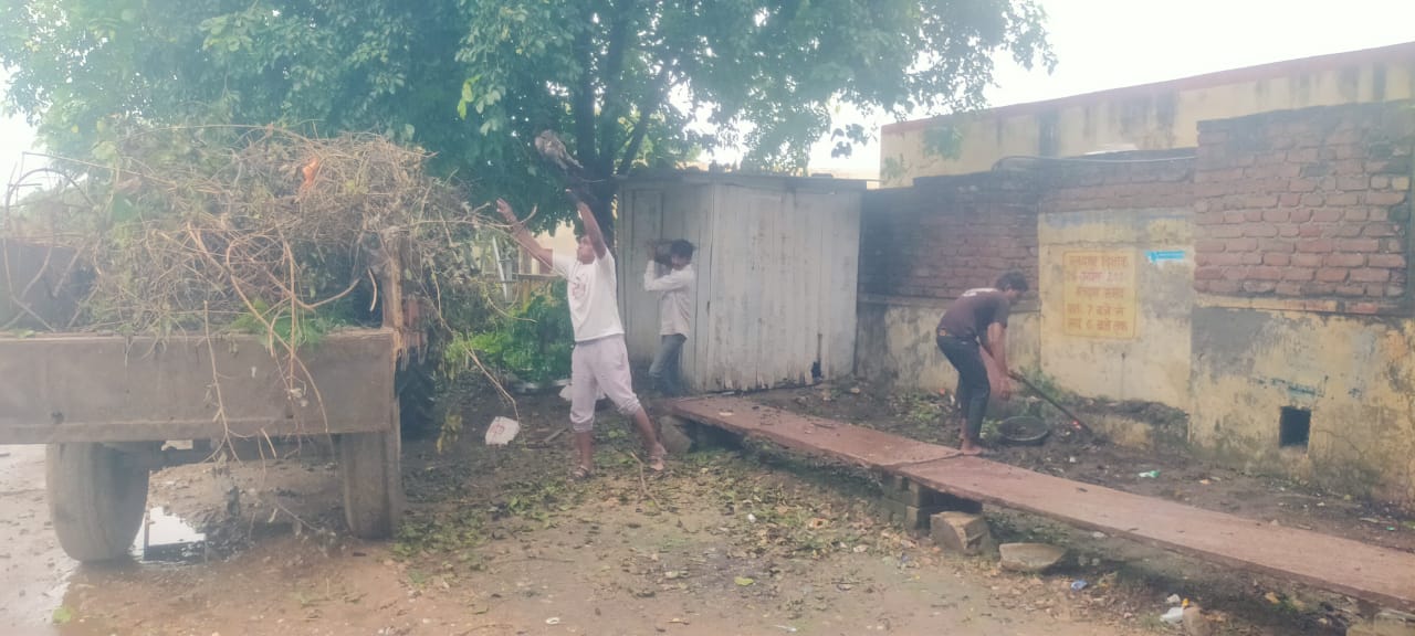 चित्तौड़गढ़  / भुपालसागर  -  राम रसौडा के संचालन को लेकर तैयारियों में जुटे कार्यकर्ता