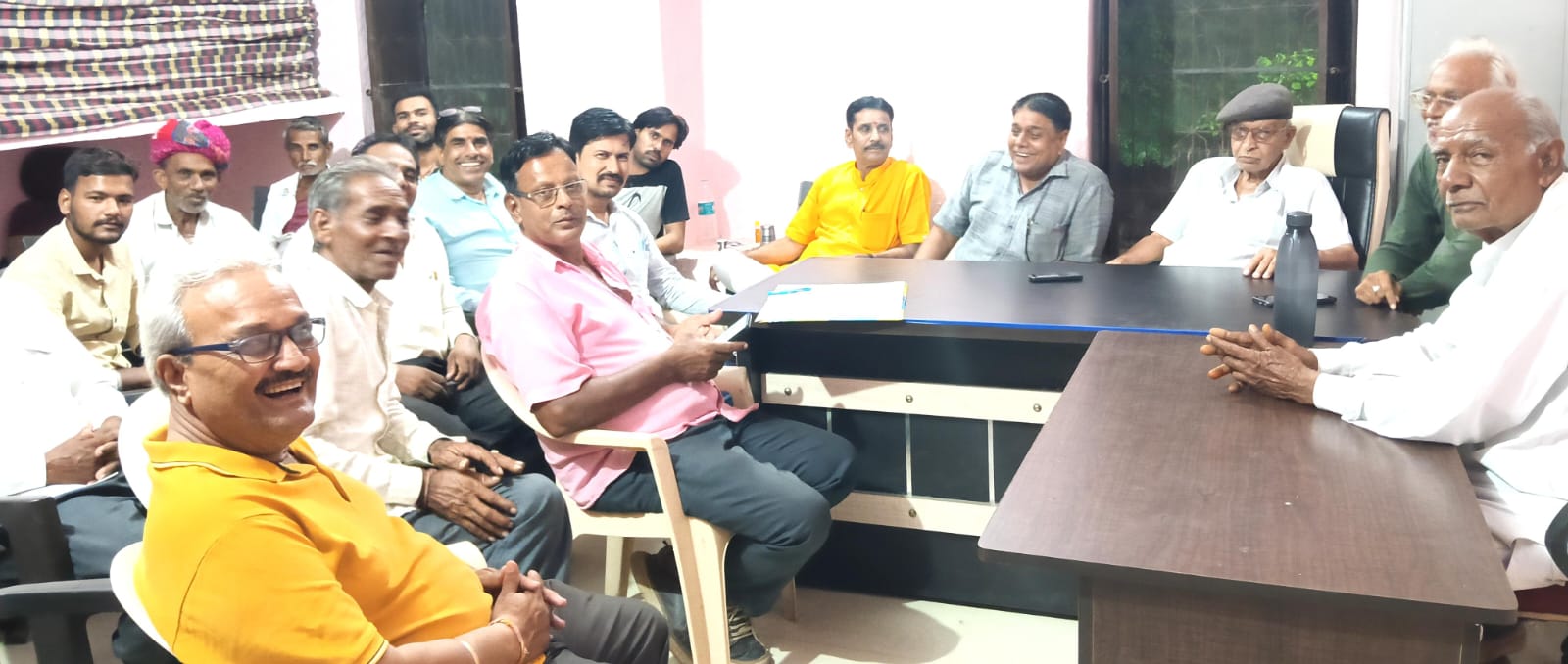 चित्तौड़गढ़  /  बिनोता  - नागपंचमी व भादवी छठ पर्व को लेकर खाकल देव विकास समिति की बैठक आयोजित