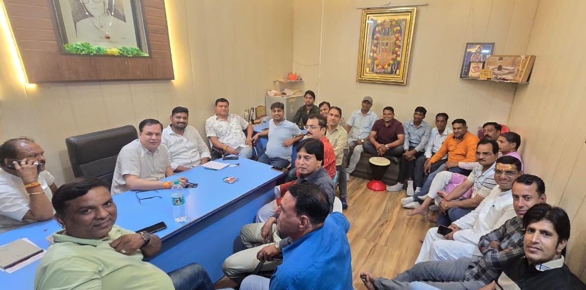 चित्तौड़गढ़ / निम्बाहेड़ा  -  मुख्यमंत्री के दौरे की तैयारियों के संदर्भ में भाजपा पदाधिकारियों की बैठक सम्पन्न