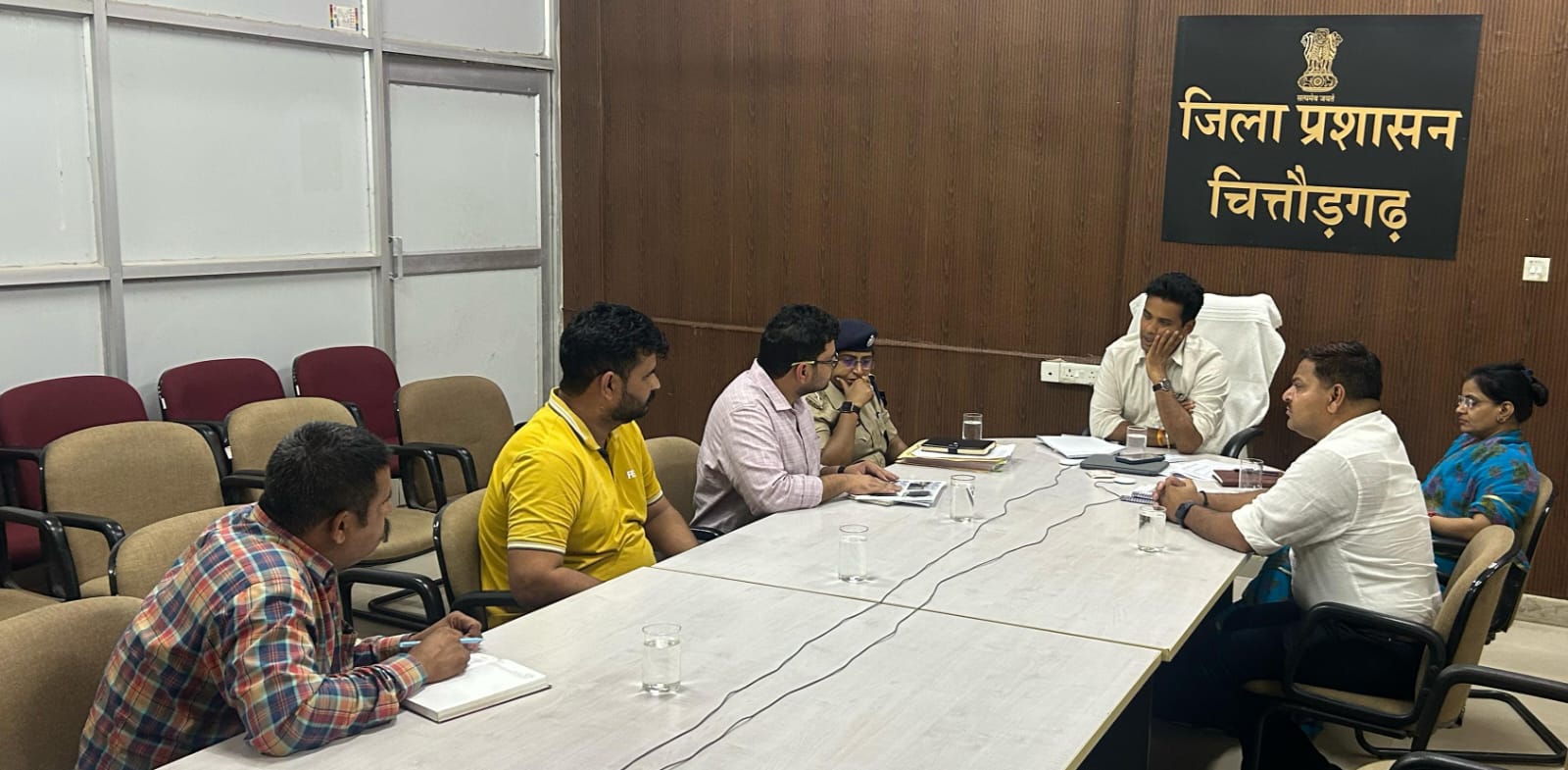 चित्तौड़गढ़ - वाहन जाम और निर्माण कार्य में देरी पर कलक्टर सख्त, एनएचएआई व ठेकेदार से मांगा स्पष्टीकरण