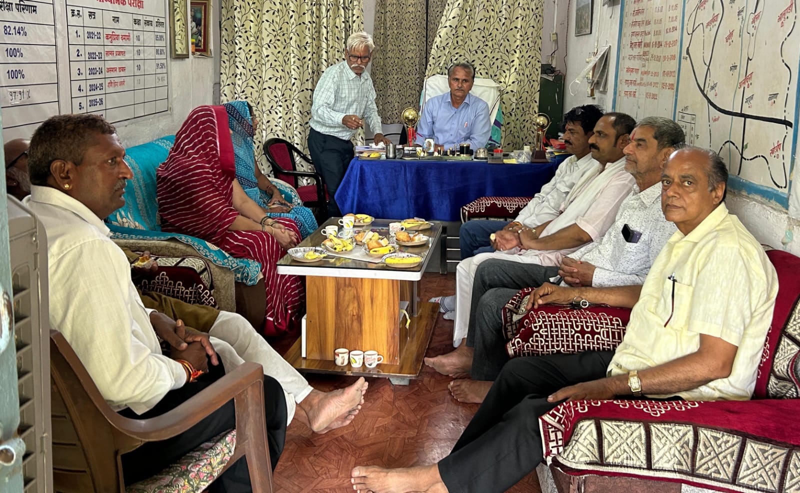 चित्तौड़गढ़ / भदेसर  - विद्यालय विकास एवं प्रबंधन समिति की बैठक संपन्न