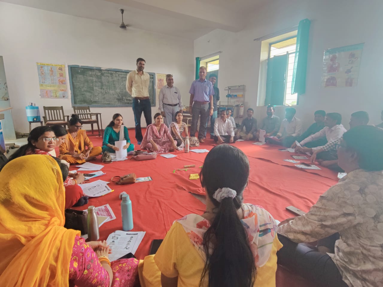  चित्तौड़गढ़ -  कलस्टर  घोसुंडा की कार्यशाला आयोजित