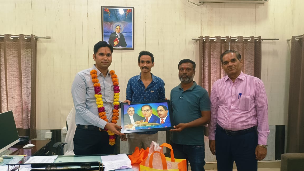 चित्तौड़गढ़ / बेंगु - अंकित सामरिया ने संभाला बेगूं उपखंड अधिकारी का पदभार