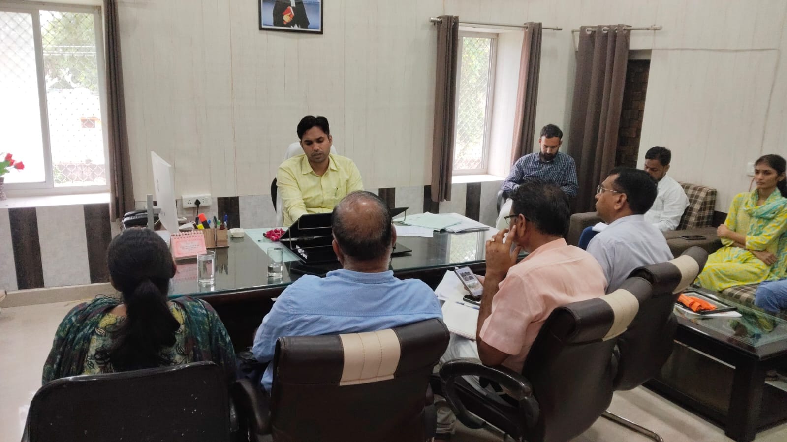 चित्तौड़गढ़  / बेंगू -  उपखंड अधिकारी ने ली ब्लॉक स्तरीय आधिकारियों की बैठक