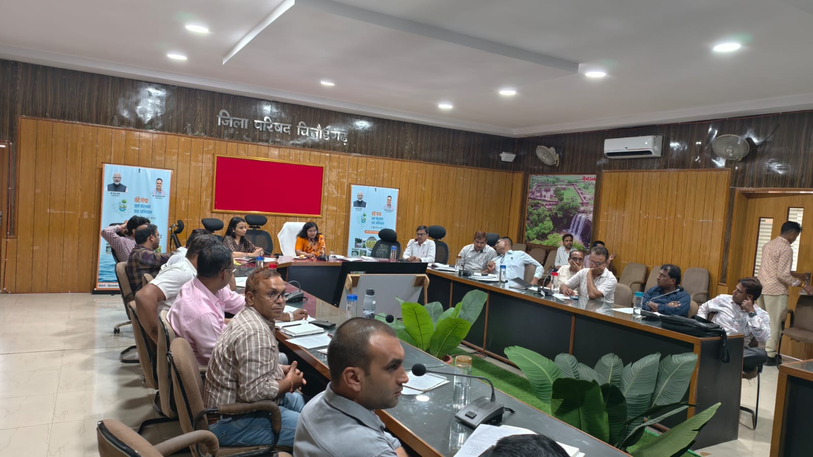  चित्तौड़गढ़ - विशेष गहन पुनरीक्षण कार्यक्रम हेतु निर्वाचन अधिकारियों का प्रशिक्षण सम्पन्न