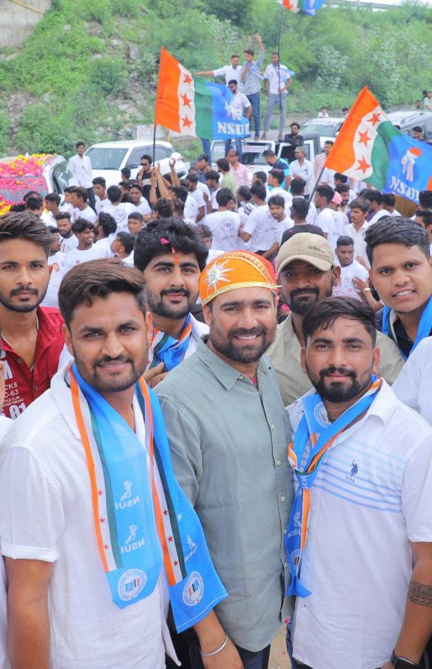 चित्तौड़गढ़ - एनएसयूआई जिलाध्यक्ष पद पर कन्हैया वैष्णव की नियुक्ति 