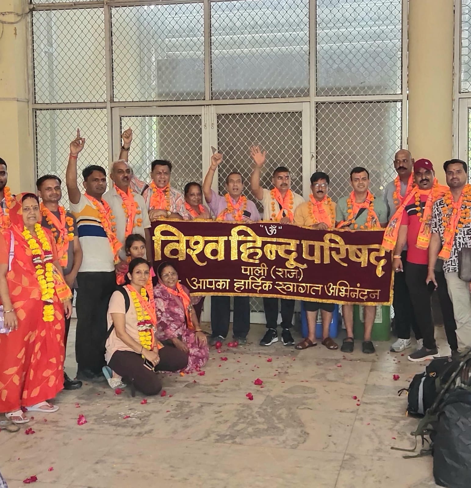 पाली / बाबा बुढ़ा अमरनाथ साहसिक यात्रा के लिए श्रद्धालु रवाना