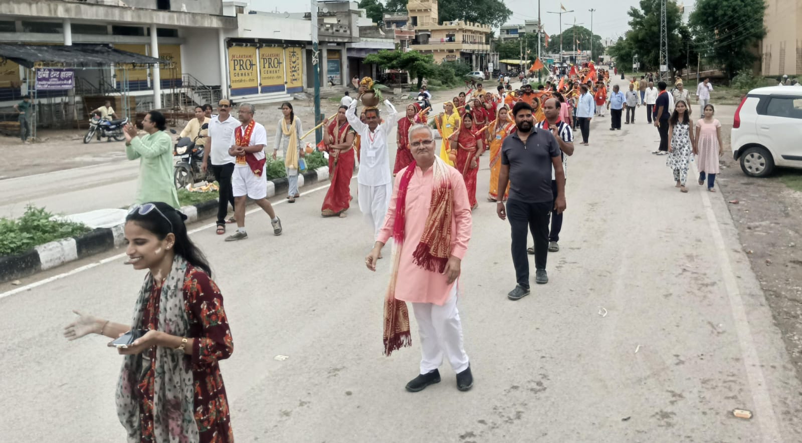  चित्तौड़गढ़ / कपासन - मेवाड़ के हरिद्वार मातृकुंडिया से कपासन तीस किलोमीटर तक कांवड़ यात्रा का आयोजन