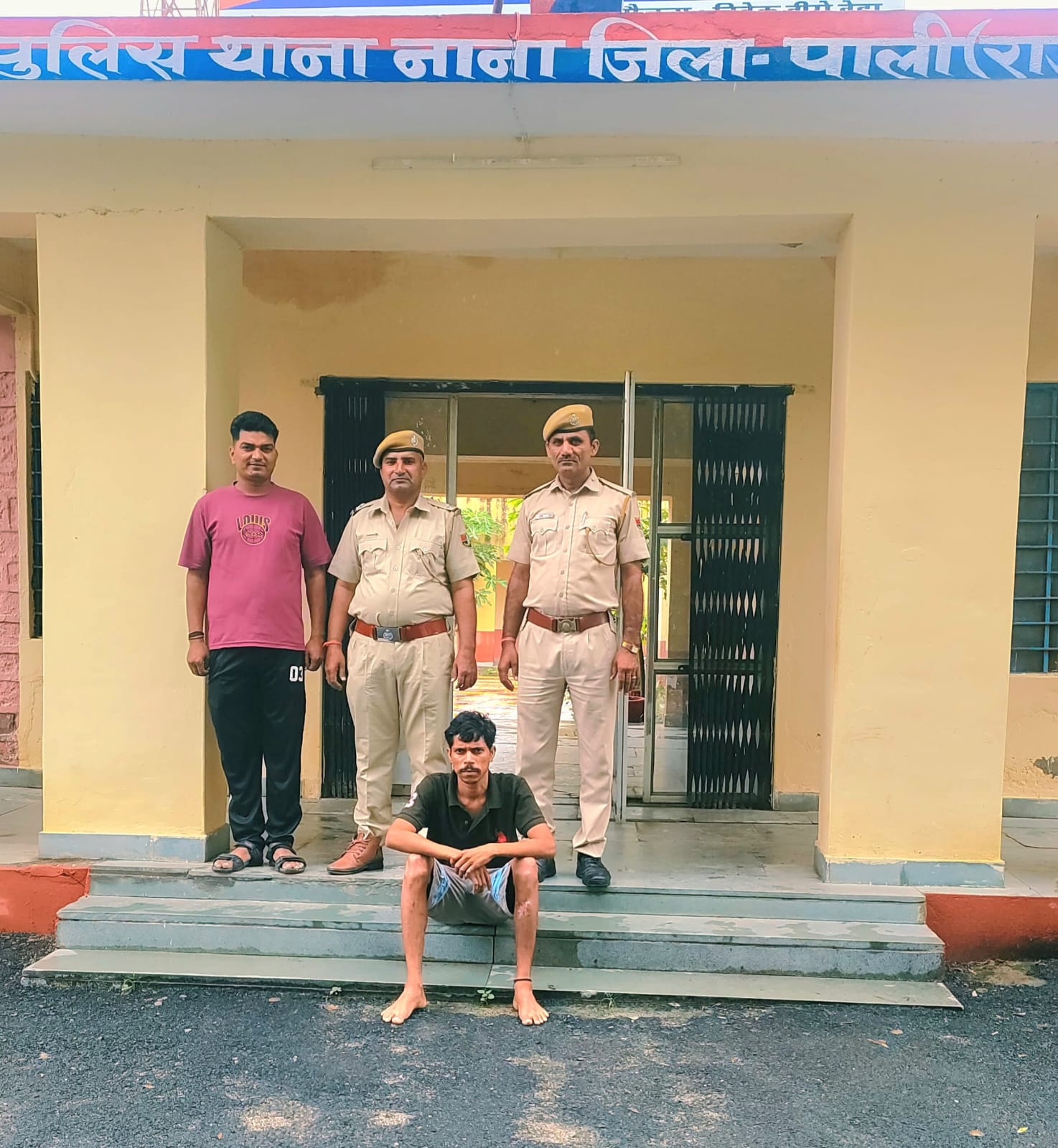 पाली / लुट के मुकदमे में फरार मुलजिम को गिरफ्तार करने में पुलिस को मिली सफलता