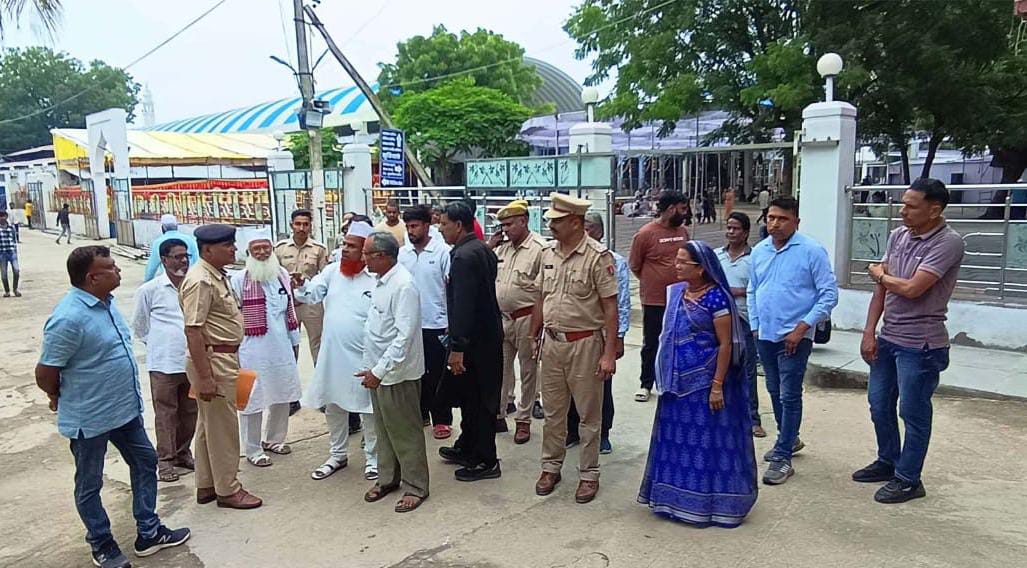  चित्तौड़गढ़ /  कपासन - तीन दिवसीय उर्स की व्यवस्था का प्रशासनिक अधिकारियो ने लिया जायजा