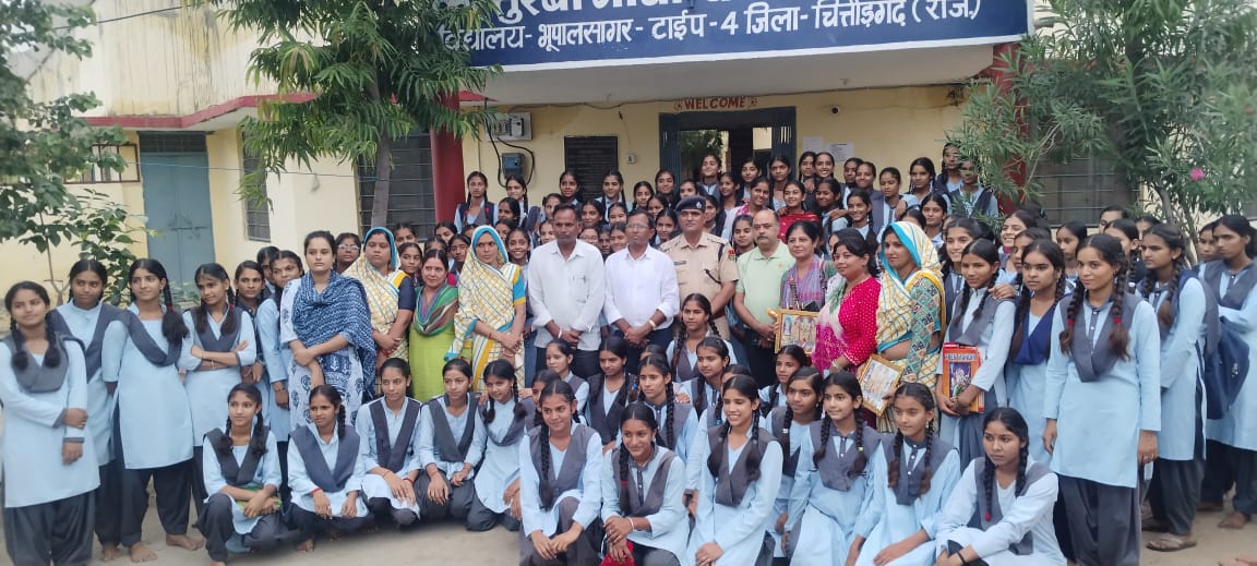  चित्तौड़गढ़ / भूपालसागर - कस्तूरबा गांधी छात्रावास में साइबर सुरक्षा, सोशल मीडिया और सुरक्षित जीवन पर जागरूकता कार्यशाला आयोजित    