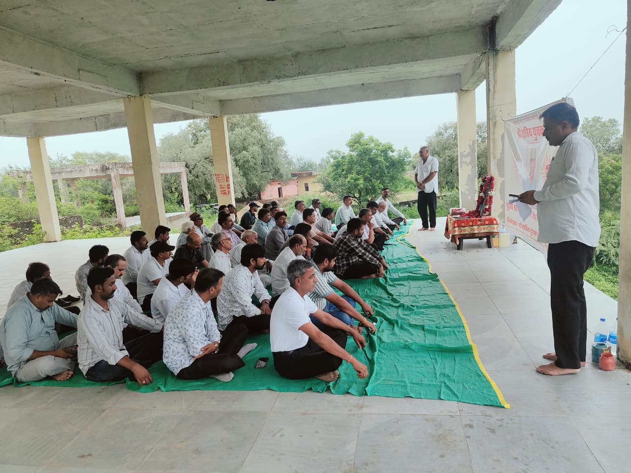  चित्तौड़गढ़ / डूंगला - श्रद्धेय नारायण सिंह रेड़ा जयंती मनाई                               