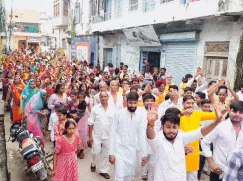  चित्तौड़गढ़ / कपासन - धूमधाम से मनाया लोक देवता सगस बावजी का जन्मोत्सव 