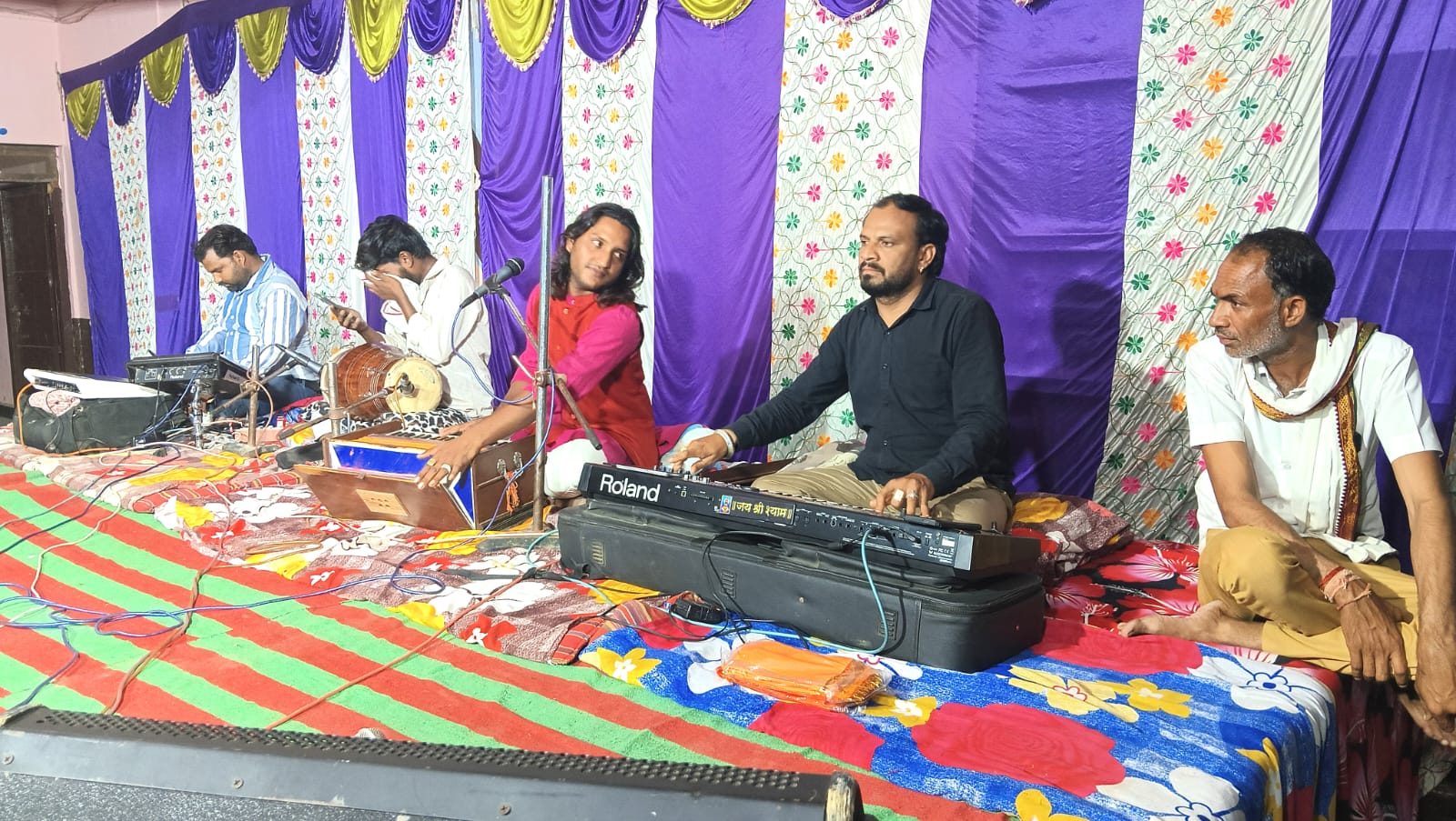  चित्तौड़गढ़ / बिनोता - एक शाम बिनोता खाकल देव के नाम भजन संध्या में भक्ति की बही रसधार 
