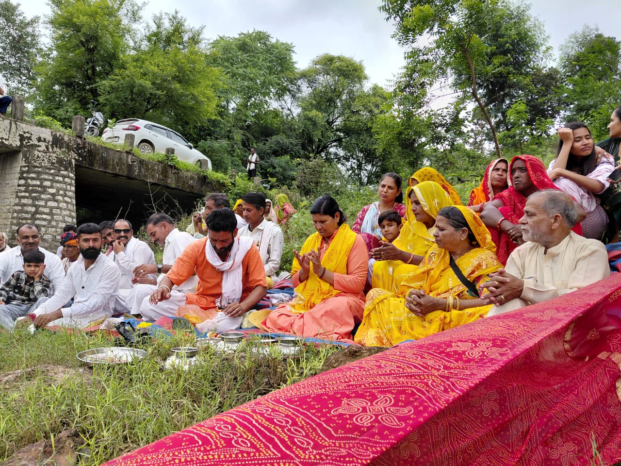  चित्तौड़गढ़ / भदेसर - जलधारा वंदन और जल यात्रा कार्यक्रम संपन्न