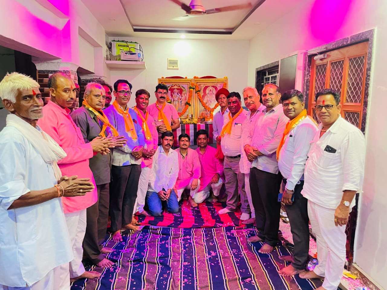  चित्तौड़गढ़ / चिकारड़ा - श्रावण मास में प्रत्येक घर मे हो रहा सुंदरकांड पाठ, मानस मंडल सदस्यो ने चला रखा निःशुल्क अभियान  