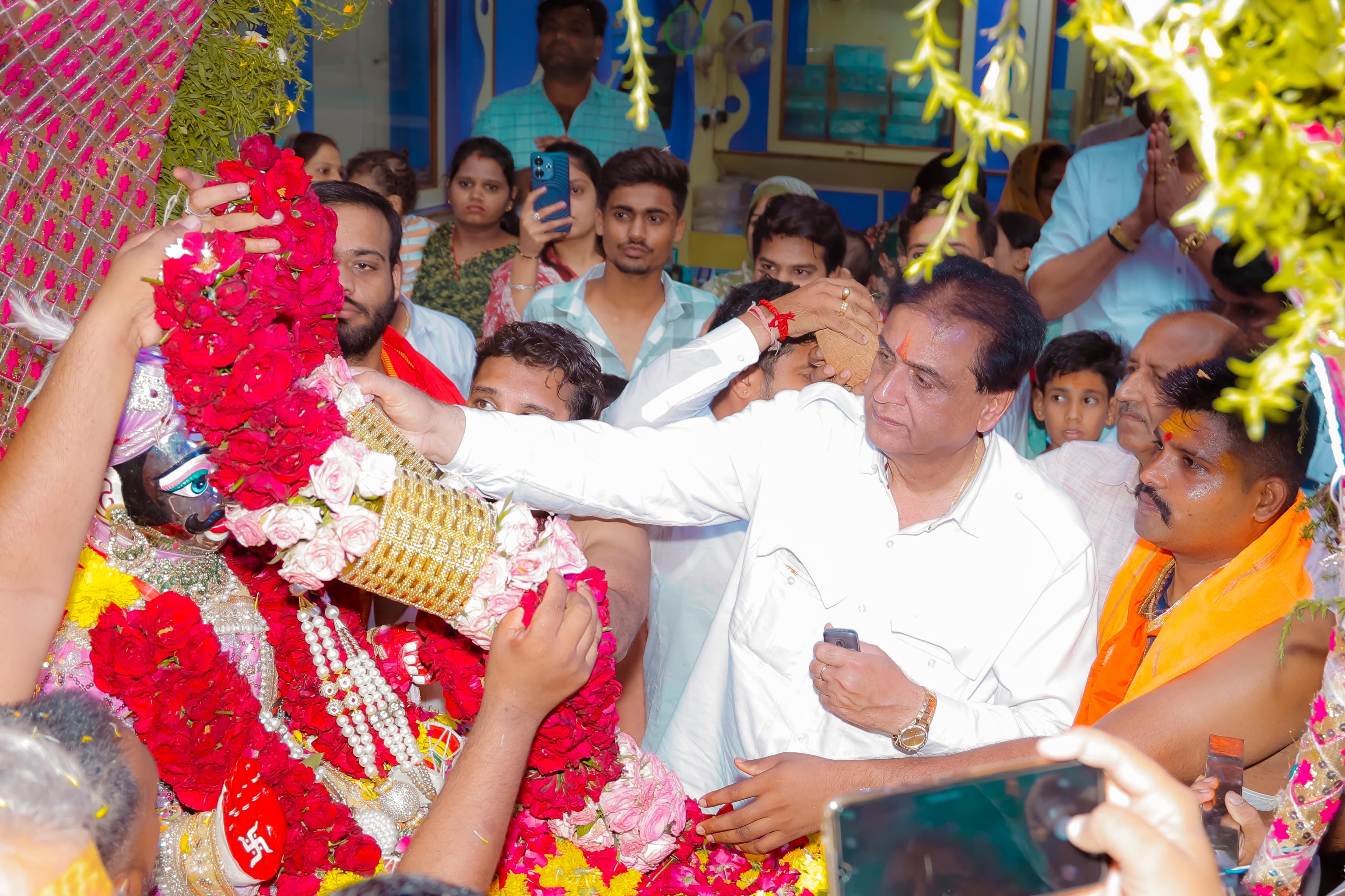  चित्तौड़गढ़ - श्रावण के अंतिम सोमवार का निकली कावड़ यात्रा का आयोजन