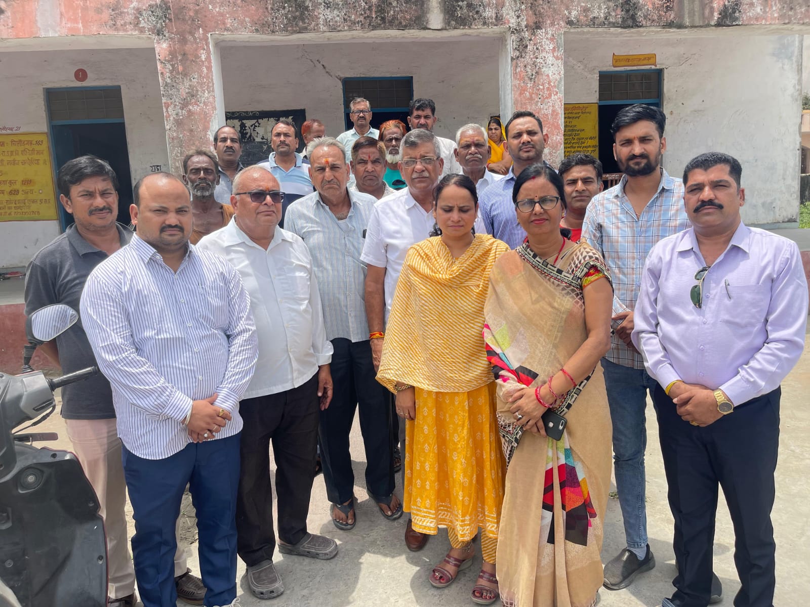 चित्तौड़गढ़ - राउप्रावि नवीन चंदेरिया में जिला स्तरीय खेलकूद प्रतियोगिता की तैयारी बैठक संपन्न