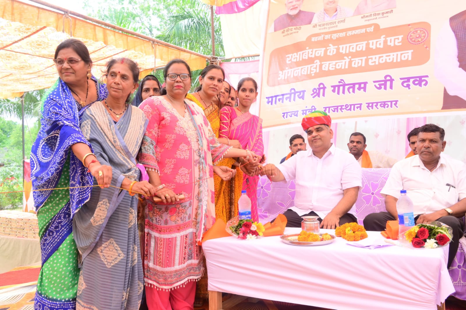  चित्तौड़गढ़ / डूंगला -  आंगनवाड़ी कार्यकर्ता समाज के रीढ़ की हड्डी - मंत्री दक 