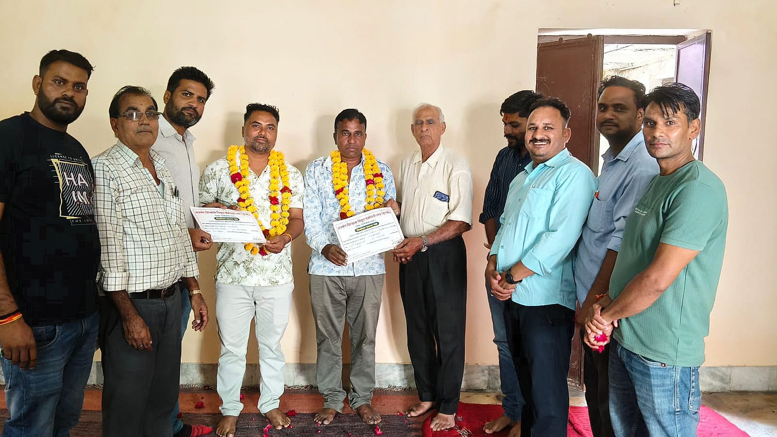  चित्तौड़गढ़  -  डिस्कॉम इंटक संघ के जिला स्तरीय चुनाव निर्विरोध संपन्न