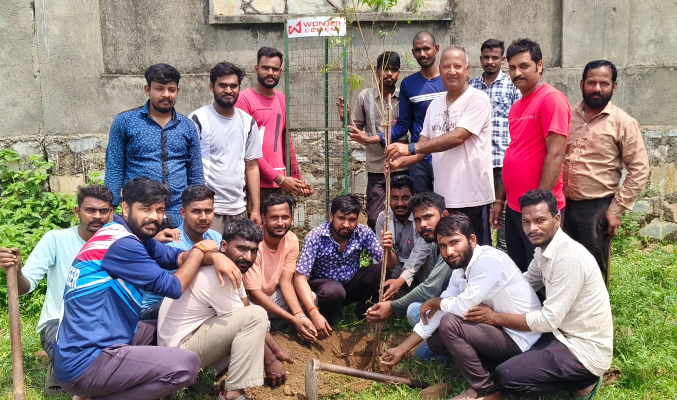 चित्तौड़गढ़ / चिकारड़ा - रक्षाबंधन पर एक पौधा बहन के नाम किया पौधारोपण