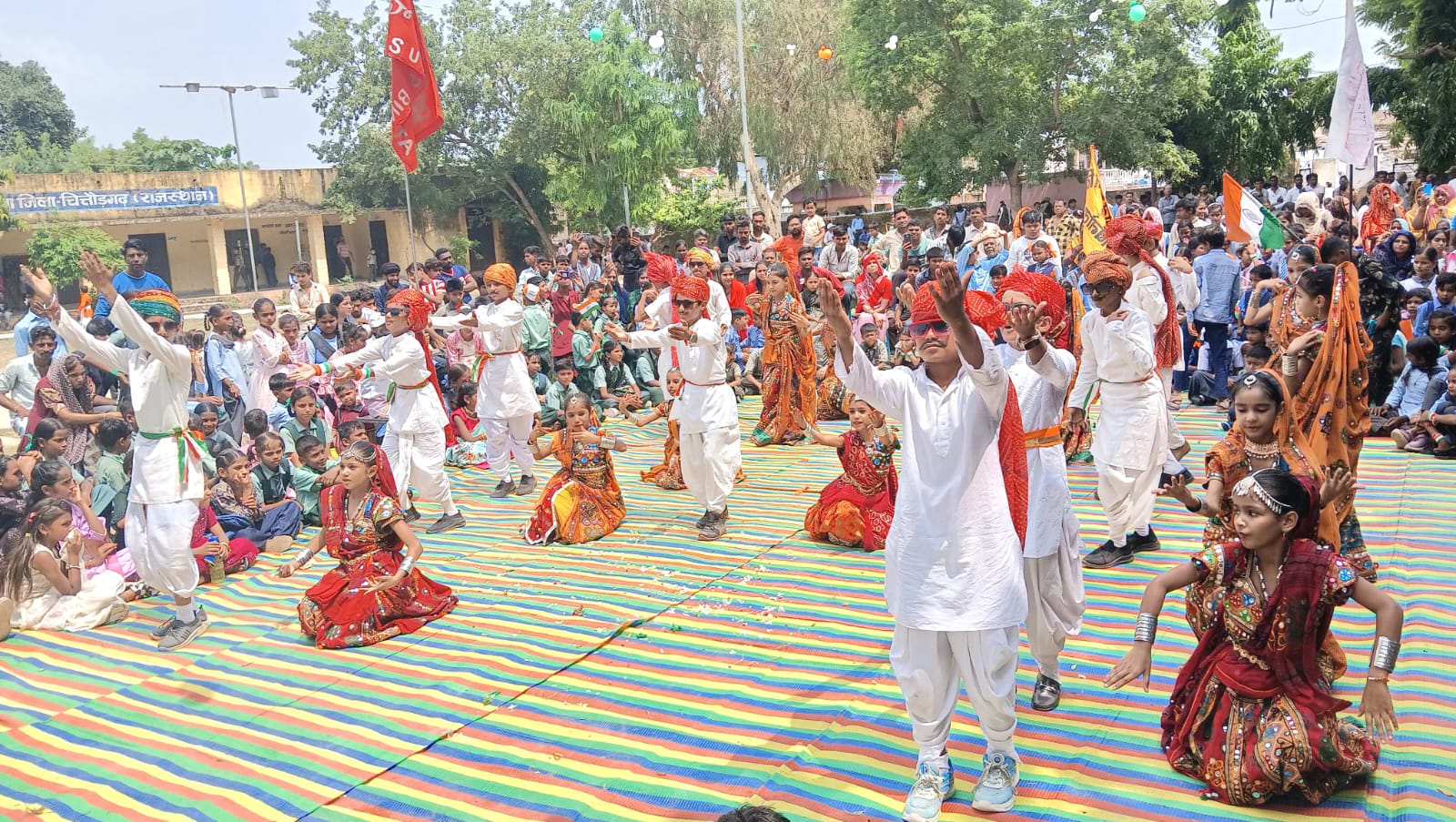 चित्तौड़गढ़ / बिनोता -  बिनोता सहित क्षेत्र में धूमधाम से मनाया स्वतंत्रता दिवस
