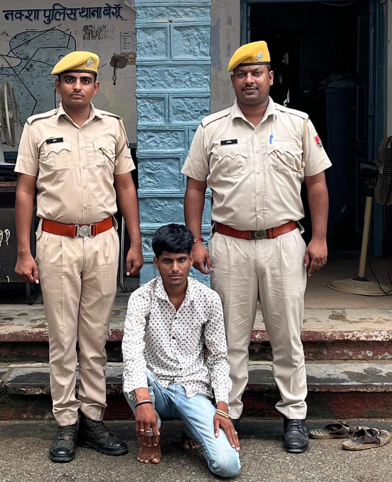  चित्तौड़गढ़ / बेगूं  - सोशल मीडिया पर धर्म विशेष पर विवादित पोस्ट करने का एक आरोपी गिरफ्तार
