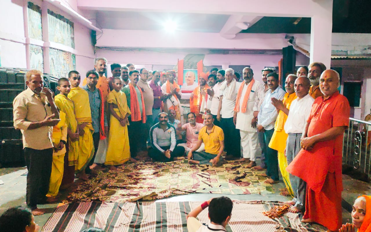 चित्तौड़गढ़ / कपासन - विश्व हिंदू परिषद का स्थापना दिवस मनाया