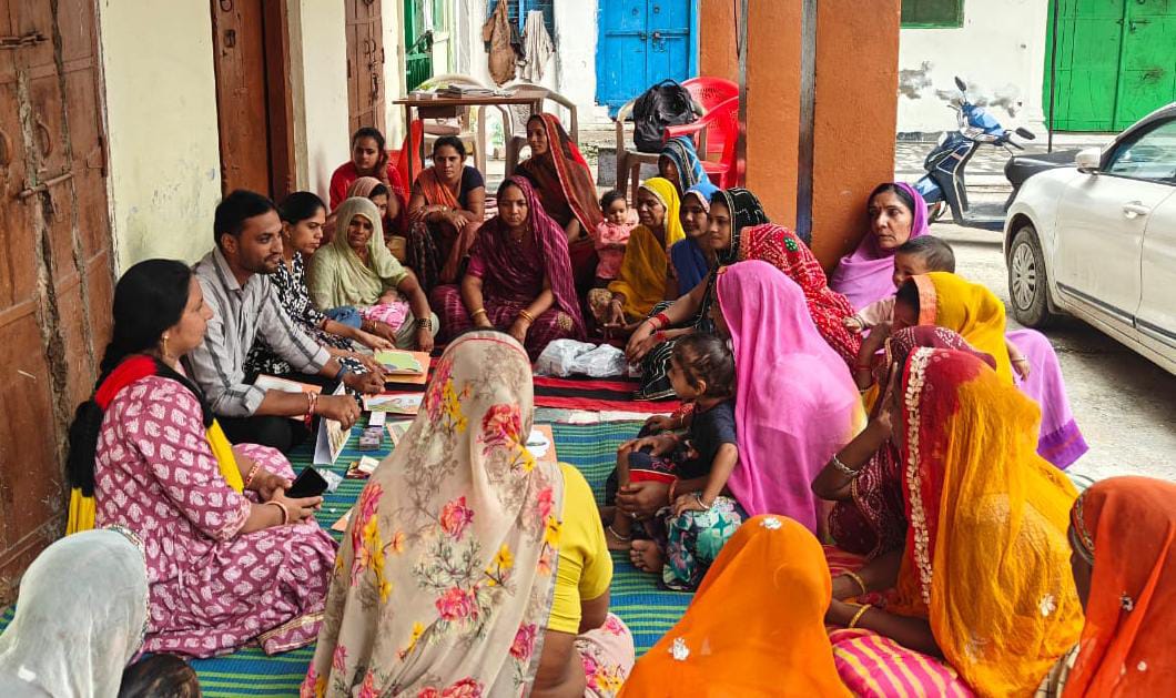  चित्तौड़गढ़ / डूंगला - मोरवन उपस्वास्थ्य केंद्र पर आयोजित हुआ सास बहू सम्मेलन