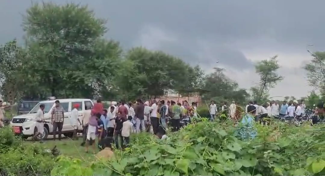  चित्तौड़गढ़ / डूंगला - सेठवाना में हटाया अतिक्रमण, अतिरिक्त पुलिस बल रहा तैनात 