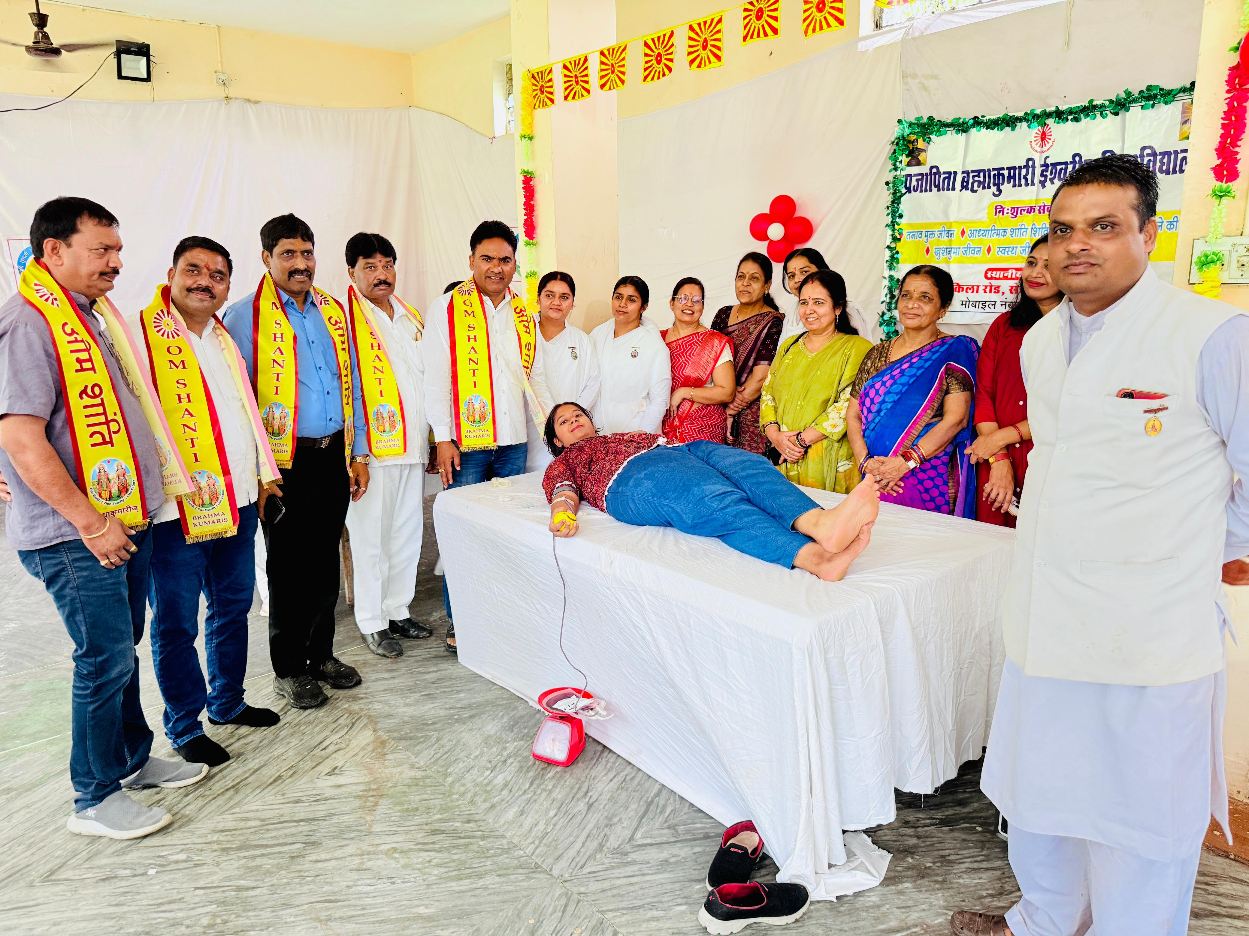 चित्तौड़गढ़ - विश्व बंधुत्व दिवस पर हुआ विशाल रक्तदान शिविर का आयोजन
